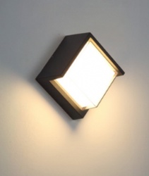 Square and Round wall light